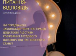 карт розірвання трудового договору